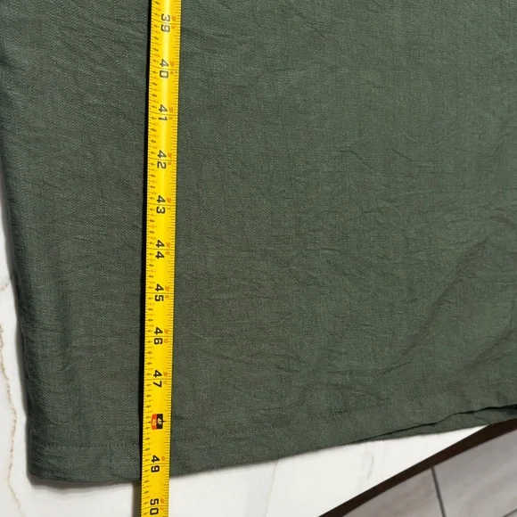 Taylor Forest Green Wide Leg Jumpsuit - Picture 10 of 15